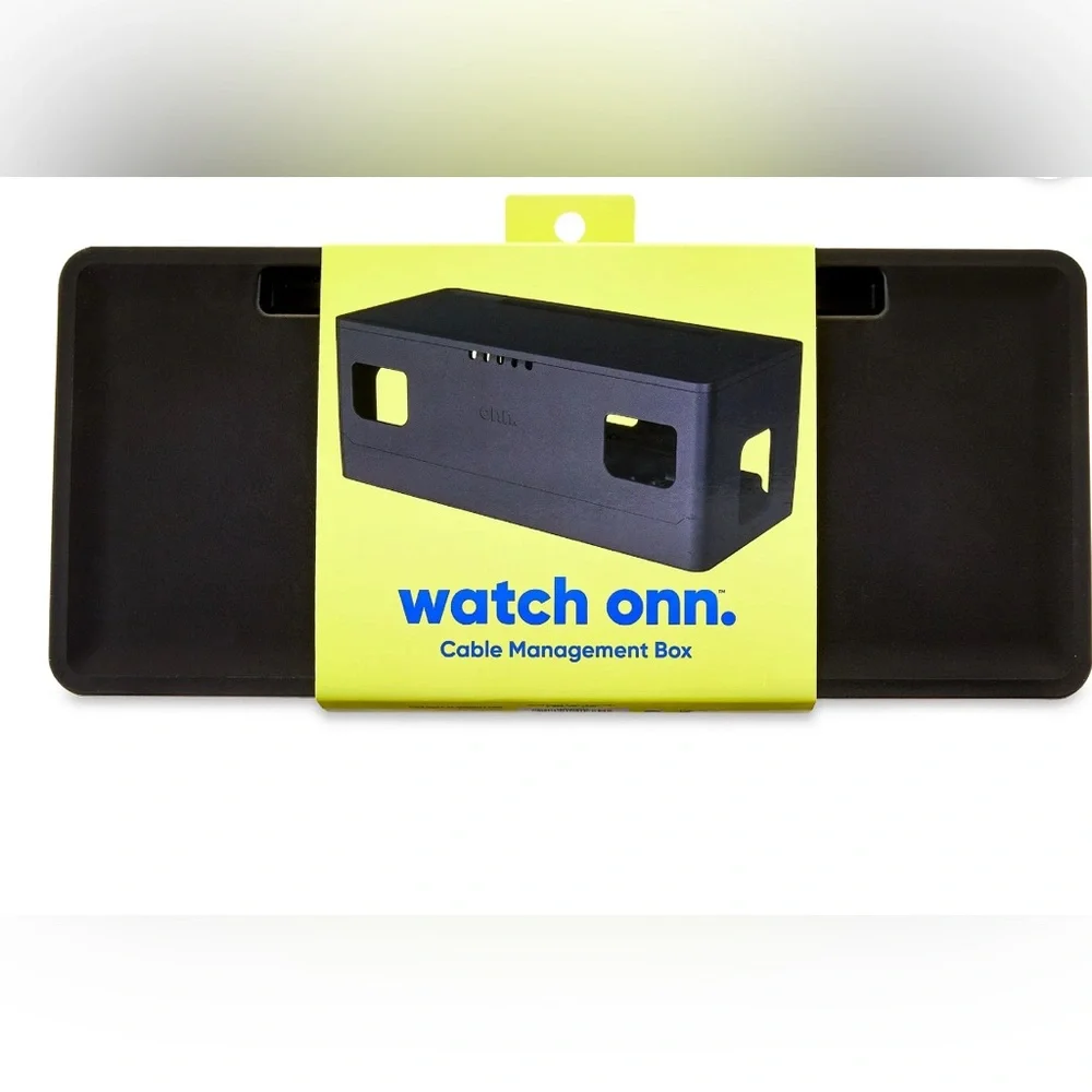 ONN Computer electronics wires cable Cord Organization organizer Box ~ NWTS